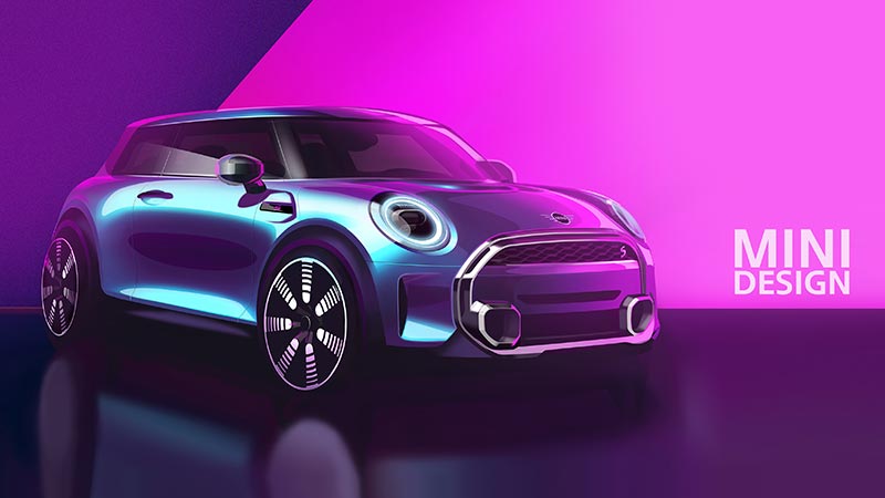 Design Sketch - MINI Cooper S 3-T�rer 