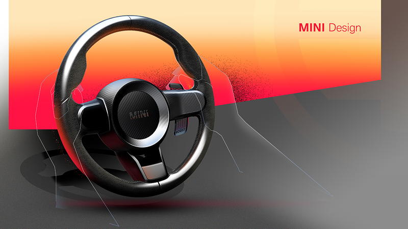 MINI Electric Pacesetter inspired by JCW, Designskizze