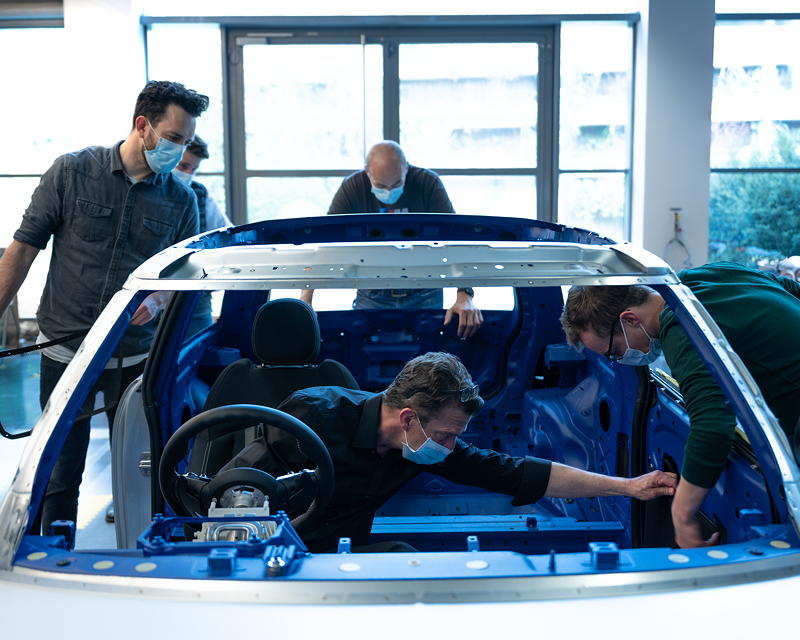 MINI STRIP, Making-of