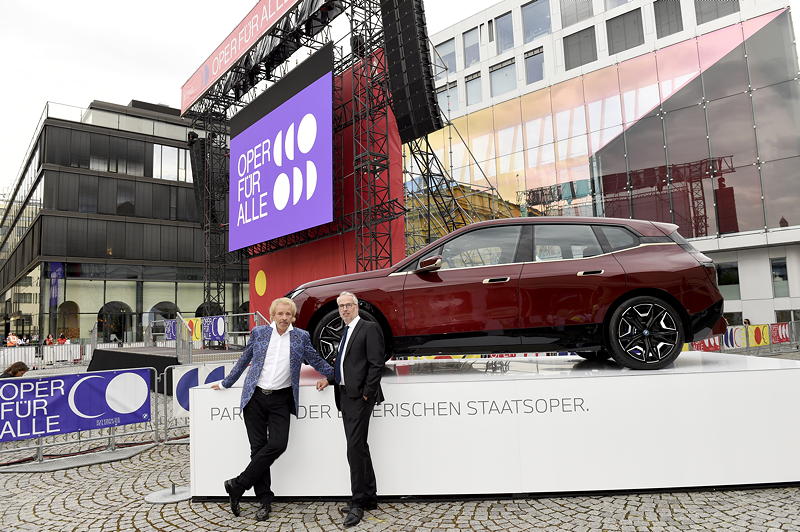 Oper fr alle 2021: Live-bertragung von Richard Wagners 'Tristan und Isolde', 31. Juli 2021, Mnchen.