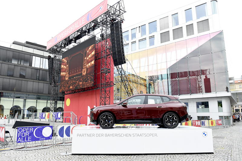  Oper fr alle 2021: Live-bertragung von Richard Wagners 'Tristan und Isolde', 31. Juli 2021, Mnchen.