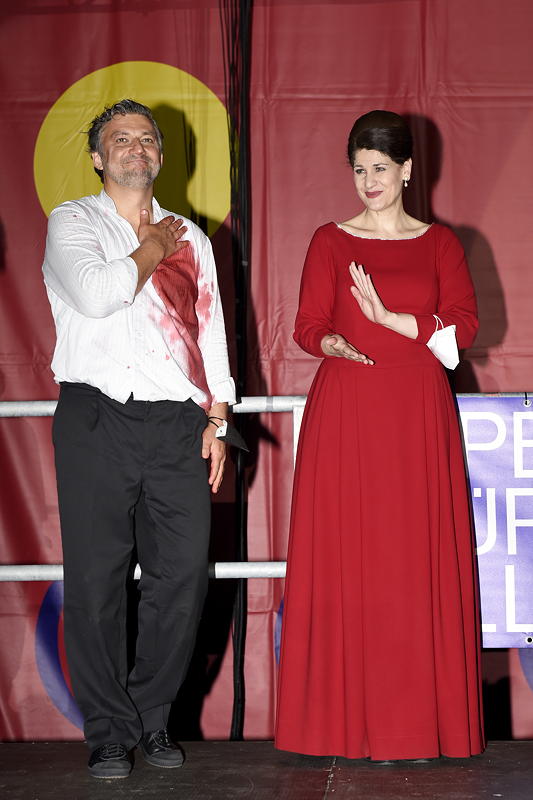 Oper fr alle 2021: Live-bertragung von Richard Wagners 'Tristan und Isolde', 31. Juli 2021, Mnchen.