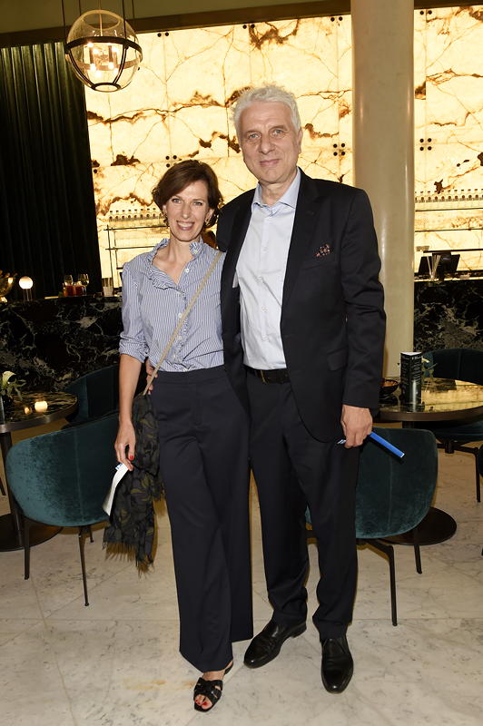 Oper fr alle 2021: v.l.n.r.: Anna Scheibe und Udo Wachtveitl (Schauspieler)