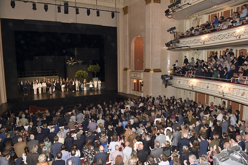 Staatsoper fuer alle 2021 am 18. und 19. September 2021 auf dem Bebelplatz in Berlin. Foto: Michael Tinnefeld.