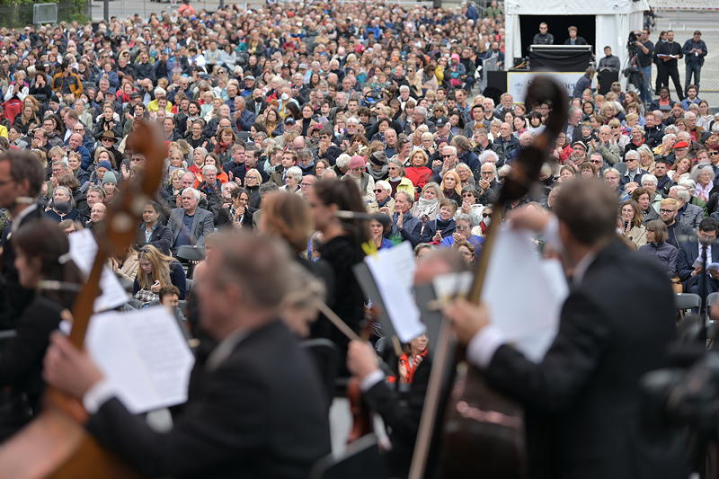Staatsoper fuer alle 2021 am 18. und 19. September 2021 auf dem Bebelplatz in Berlin. Foto: Peter Adamik