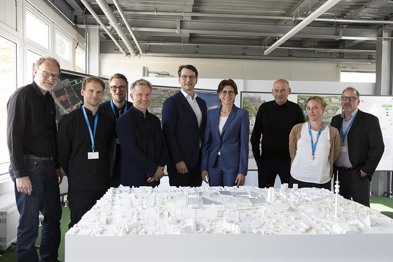 BMW Group Werk Mnchen Zukunftsvision Urbane Produktion; Teams OMA und 3XN mit Rem Koolhaas, Grndungsmitglied OMA und Jesper Bork, Studio Director 3XN; Milan Nedeljkovi?, Ilka Horstmeier.