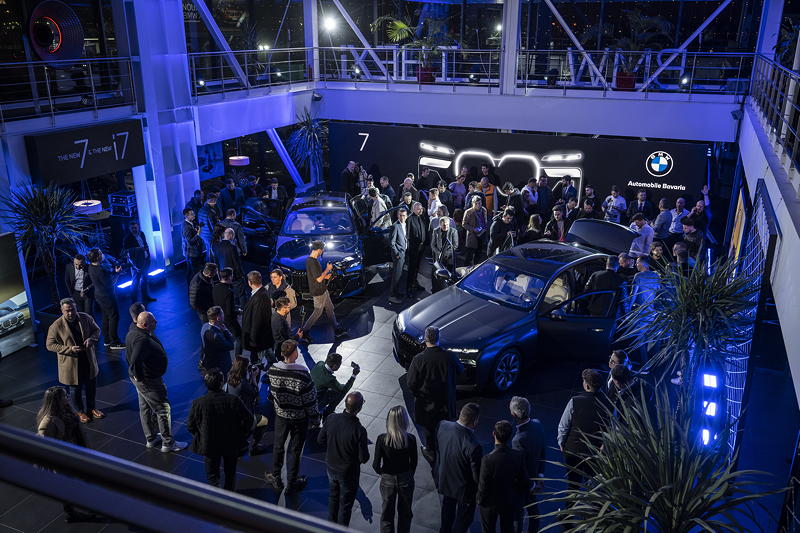 Premiere der neuen BMW 7er-Generation G70 in Bukarest