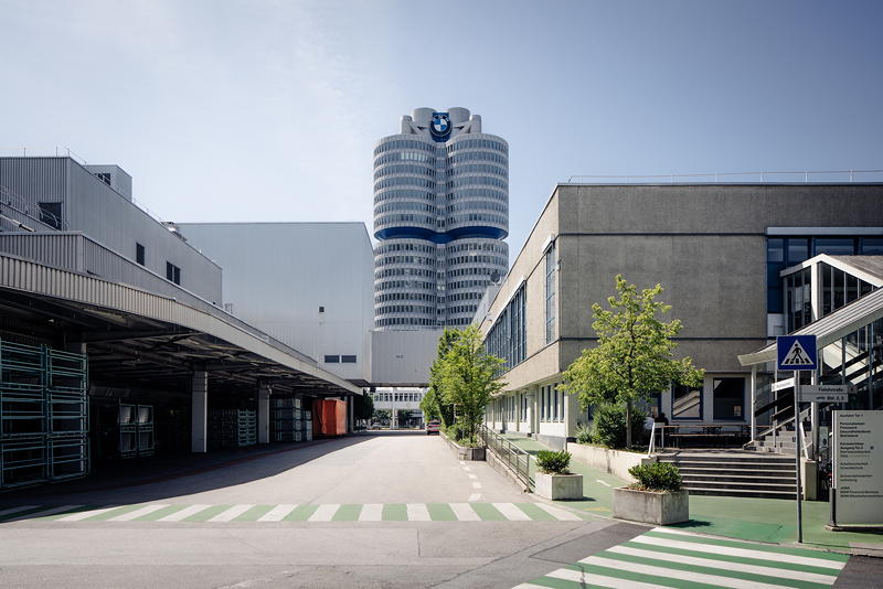 BMW Hochhaus von Karl Schwanzer. Foto: Myrzik und Jarisch.
