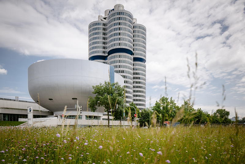 BMW Hochhaus von Karl Schwanzer. Foto: Myrzik und Jarisch.