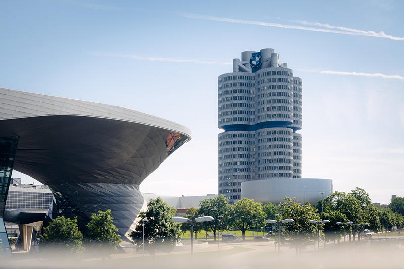 BMW Hochhaus von Karl Schwanzer. Foto: Myrzik und Jarisch.