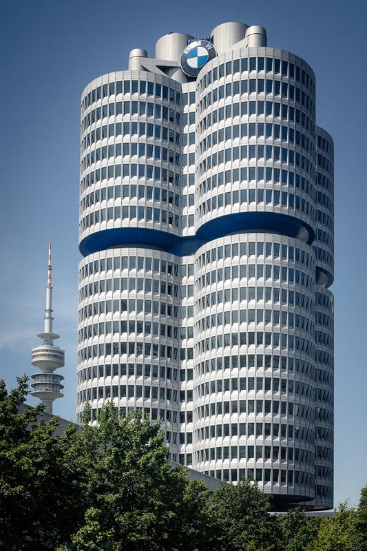 BMW Hochhaus von Karl Schwanzer. Foto: Myrzik und Jarisch.