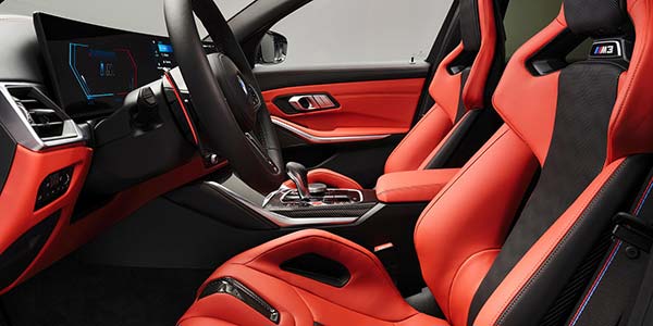 Der erste BMW M3 Touring, M Carbon Schalensitze mit struktur-basiertem Design