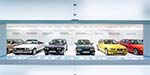 BMW Museum, BMW 3er-Reihe, alle Geneationen, als Cabrio, Touring, mit Allrad und als Compact