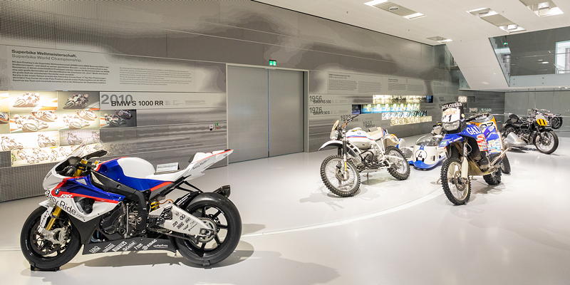 BMW Museum, Haus des Motorsports, BMW Motorradsport