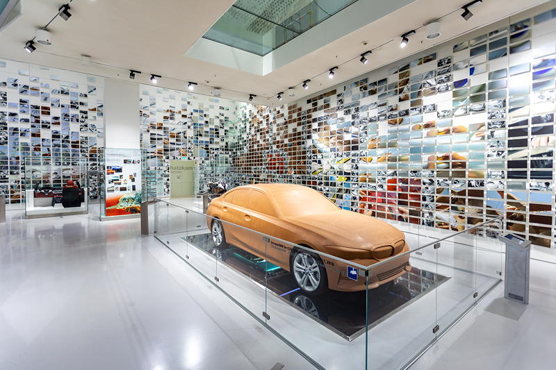 BMW Museum: Gestaltung