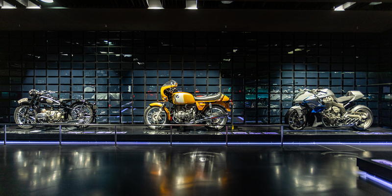 BMW Museum, Schatzkammer: Motorrder