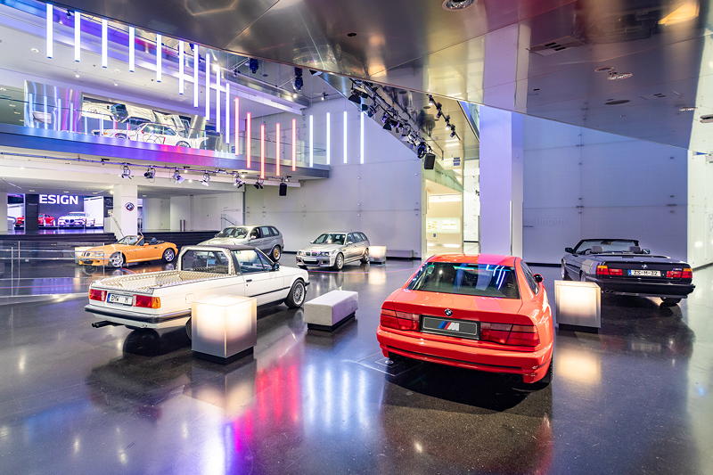 BMW Museum: Sonderausstellung 50 Jahre BMW M mit nie in Serie gegangen Studien 