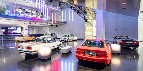 BMW Museum: Sonderausstellung 50 Jahre BMW M mit nie in Serie gegangen Studien 