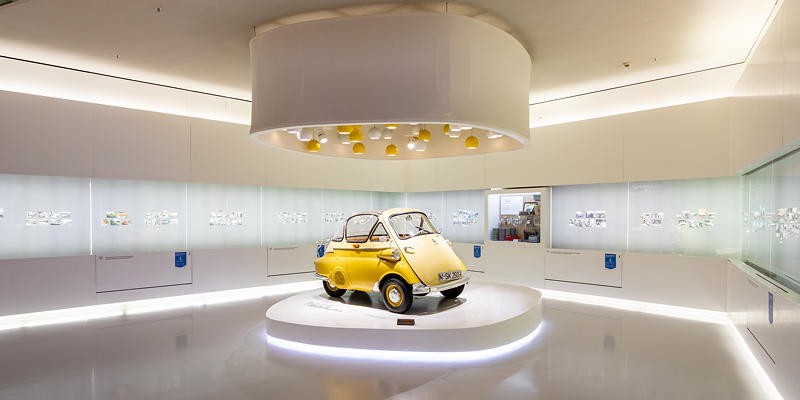 BMW Museum: BMW Isetta 250 Standard, Bauzeit: 1955-1957, 26.646 gebaute Einheiten