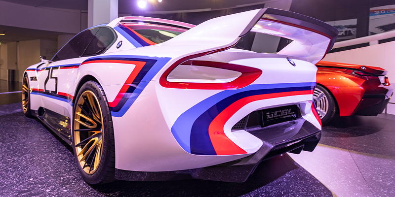 BMW Museum, Sonderausstellung 50 Jahre BMW M: BMW 3,0 CSL Hommage