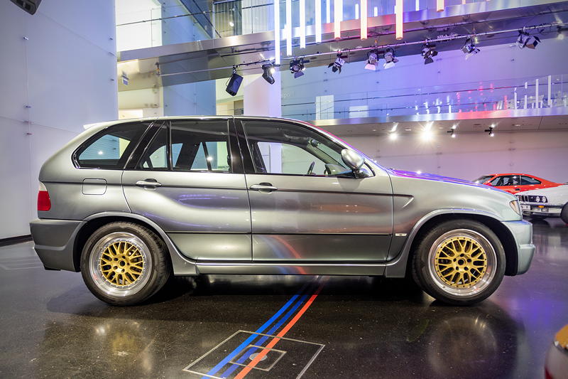 BMW Museum: Sonderausstellung 50 Jahre BMW M, BMW X5 Le Mans, Experimentalfahrzeug