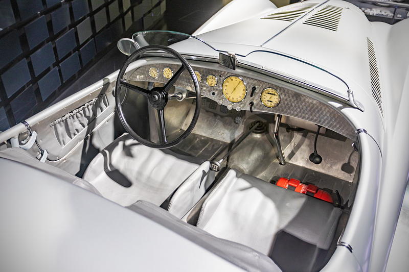 BMW Museum, Schatzkammer: BMW 328, Innenraum