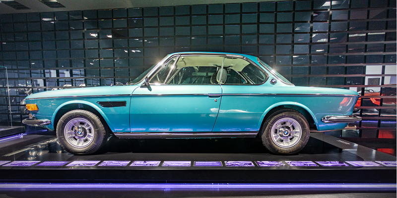 BMW Museum, Schatzkammer; BMW 3.0 CSi, vmax: 220 km/h