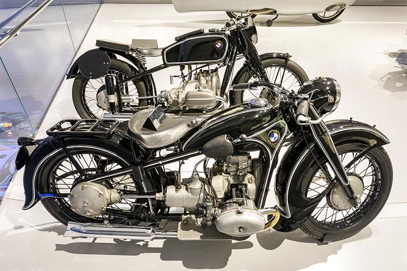 BMW Museum, Haus des Motorsports: BMW R37 (1925) und BMW