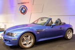 BMW Museum, Sonderausstellung 50 Jahre BMW M: BMW M Roadster, 'eines der aufregendsten Autos seiner Zeit' - urteilte die Fachpresse.