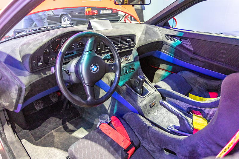 BMW Museum, Sonderausstellung 50 Jahre BMW M: BMW M8, Innenraum