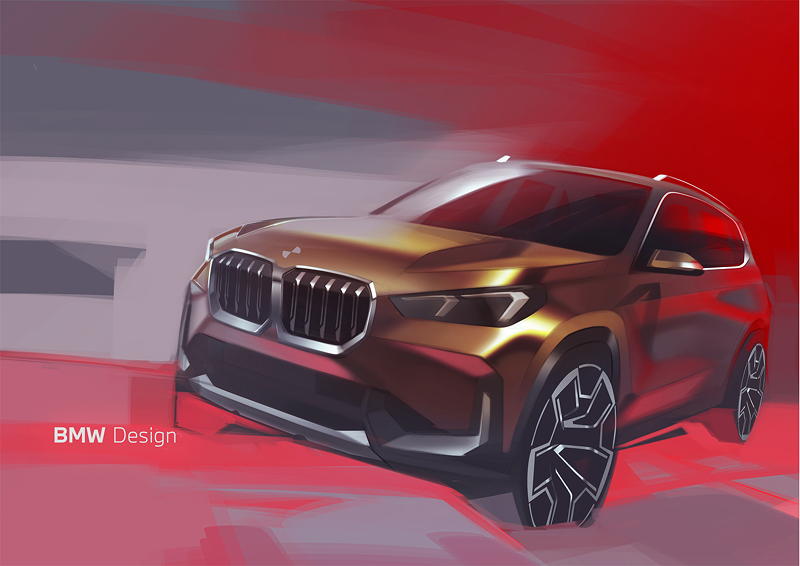 BMW X1 - Designskizze