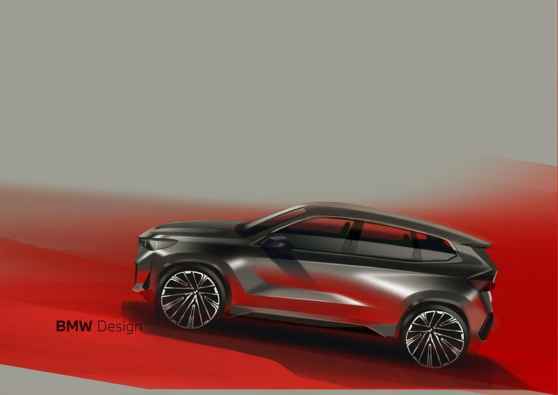 BMW X1 - Designskizze