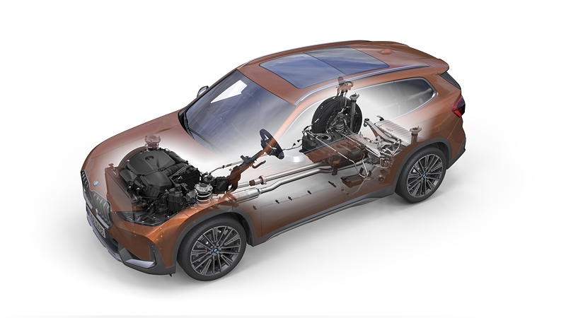 Der neue BMW X1 - 48 Volt Mild-Hybrid-Technologie.