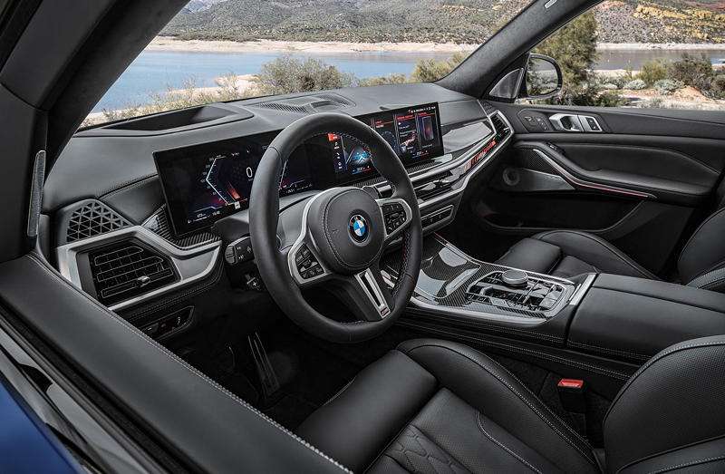 BMW X7 M60i xDrive (G07 LCI), Interieur vorne