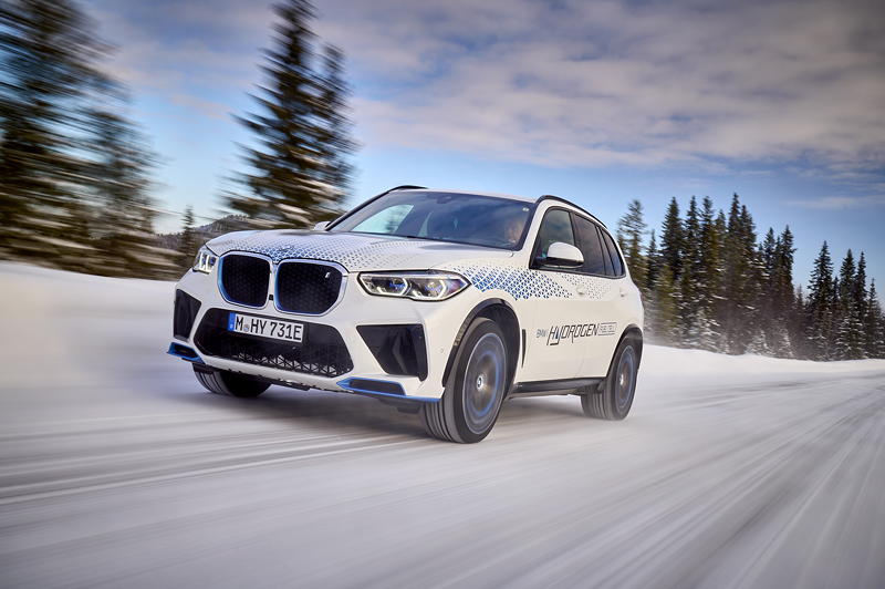 BMW iX5 Hydrogen Wintererprobung