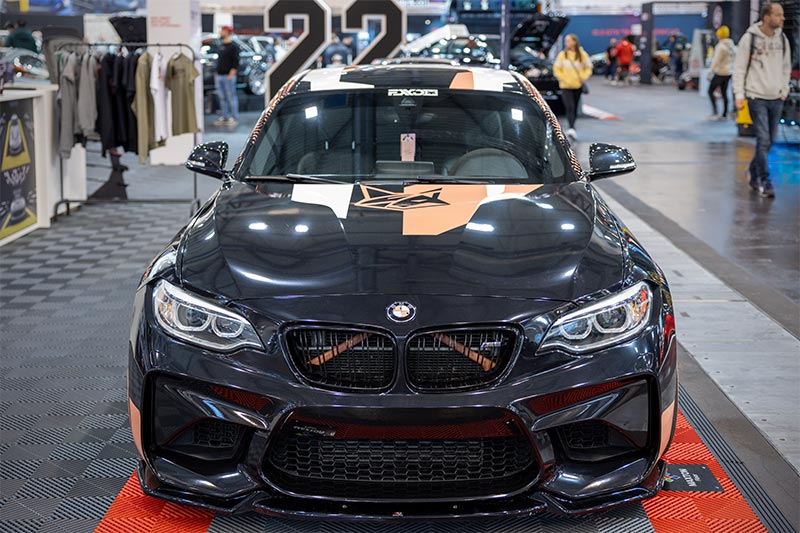 Essen Motor Show 2022: BMW M2 auf dem Stand von MaxtonDesign