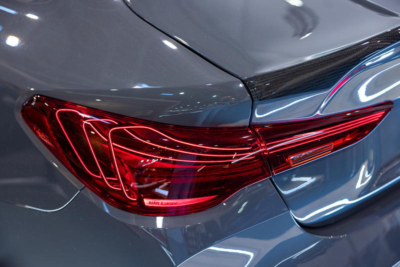 Rotatec auf der Essen Motor Show 2022: BMW M4 CSL Nachbau, OLED Rckleuchten (ca. 1.800 Euro je Seite)