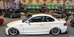 BMW 120d (E82) in der tuningXperience, Essen Motor Show 2022, mit 'TA-Technix' Luftfahrwerk