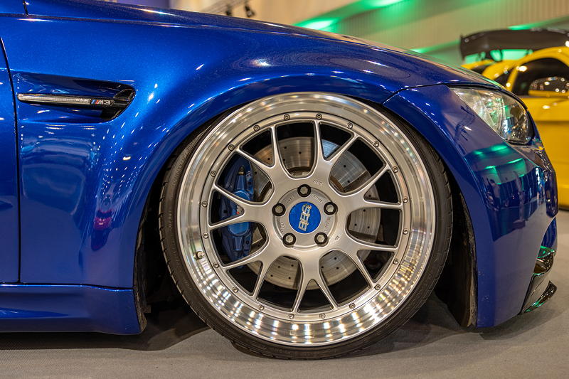 BMW 335i in der tuningXperience, Essen Motor Show 2022, 'BBS' LM-R 2-teilig geschmiedets Alurad, VA: 9,5J x 20 Zoll