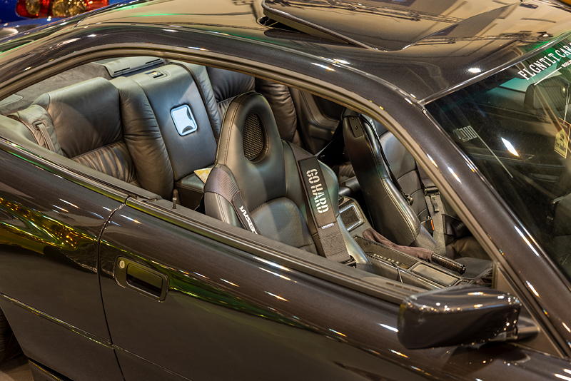 BMW 840Ci in der tuningXperience, Essen Motor Show 2022, Honda 'S2000' Sitze mit Carbon