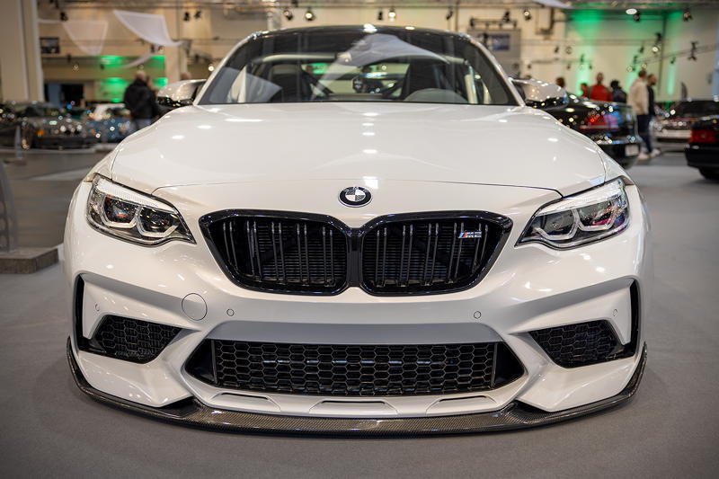  BMW M2 Competition in der tuningXperience, Essen Motor Show 2022, zustzlicher Frontspoiler