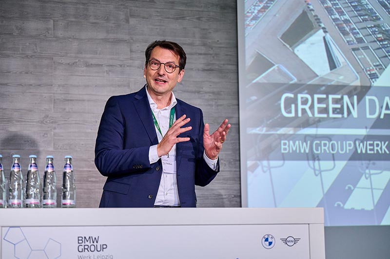 BMW Group Green Day im Werk Leipzig. Produktionsvorstand Milan Nedeljkovi?.
