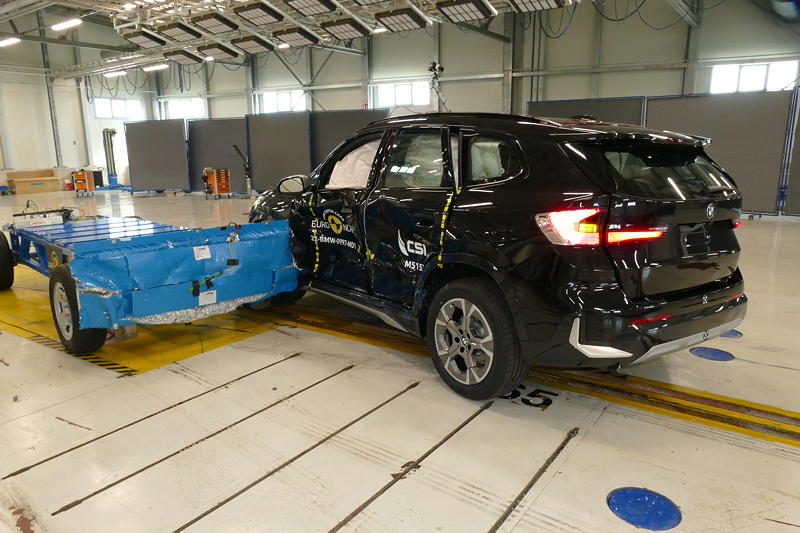 BMW X1 im Euro NCAP Crash und Safety Test