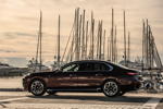 BMW 740d in Aventurin Rot