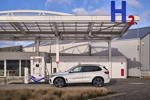 BMW iX5, Wasserstoff-Tankstelle