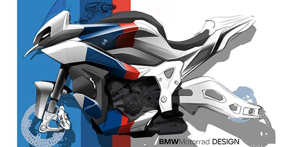 BMW M 1000 XR, Designskizze