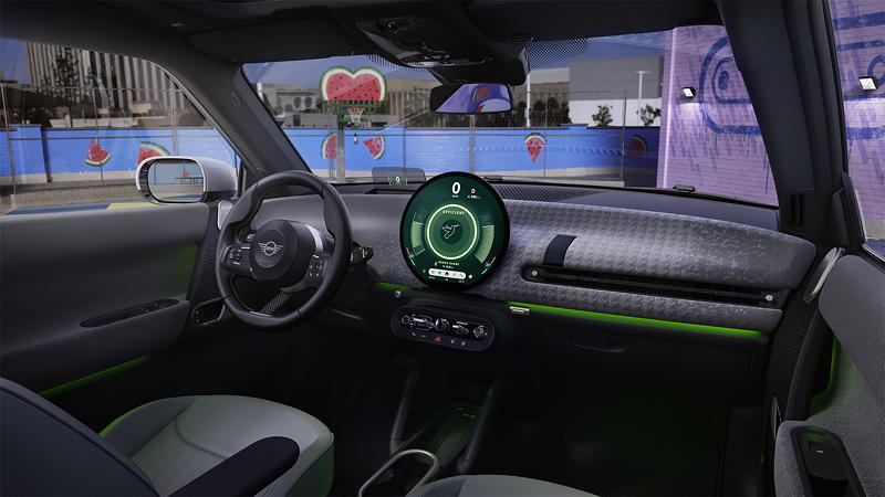 Der neue MINI Cooper Electric - Green Mode 