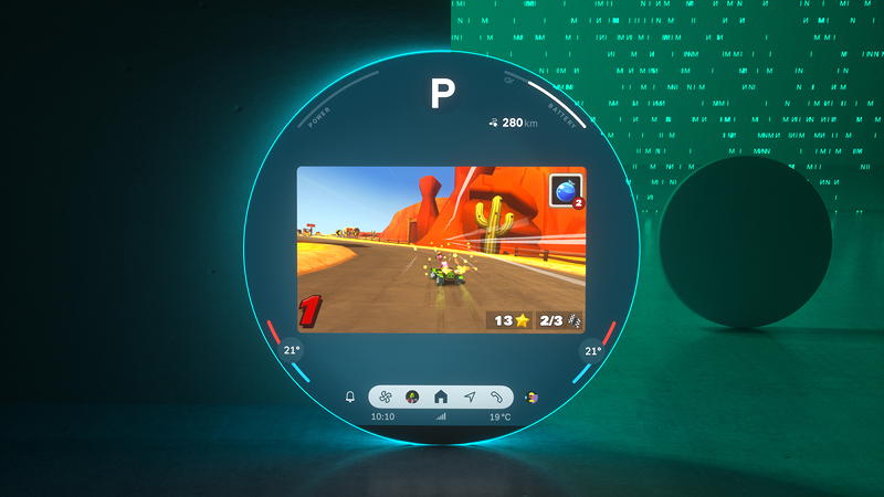 AirConsole Gaming App im MINI Operating System 9.