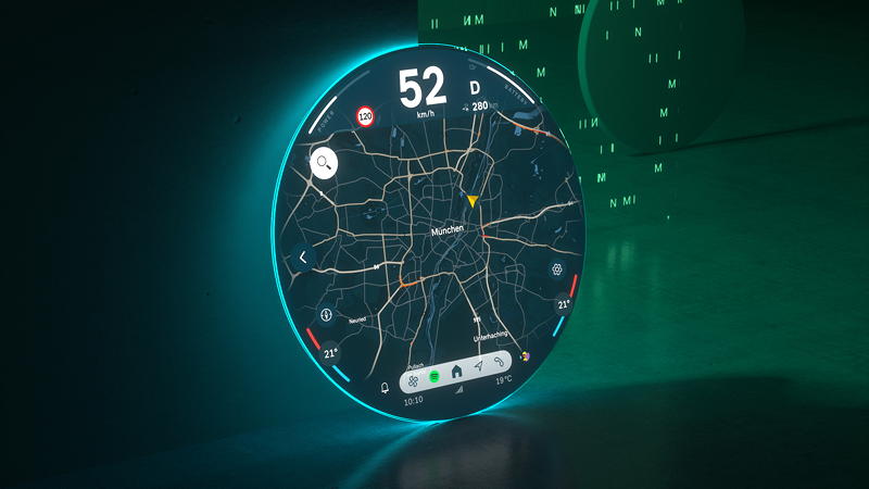 MINI Navigation im MINI Operating System 9.
