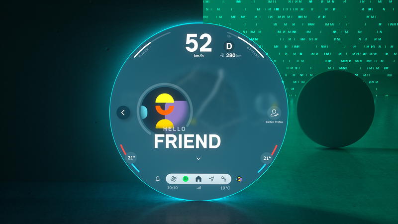 MINI ID Welcome Screen.